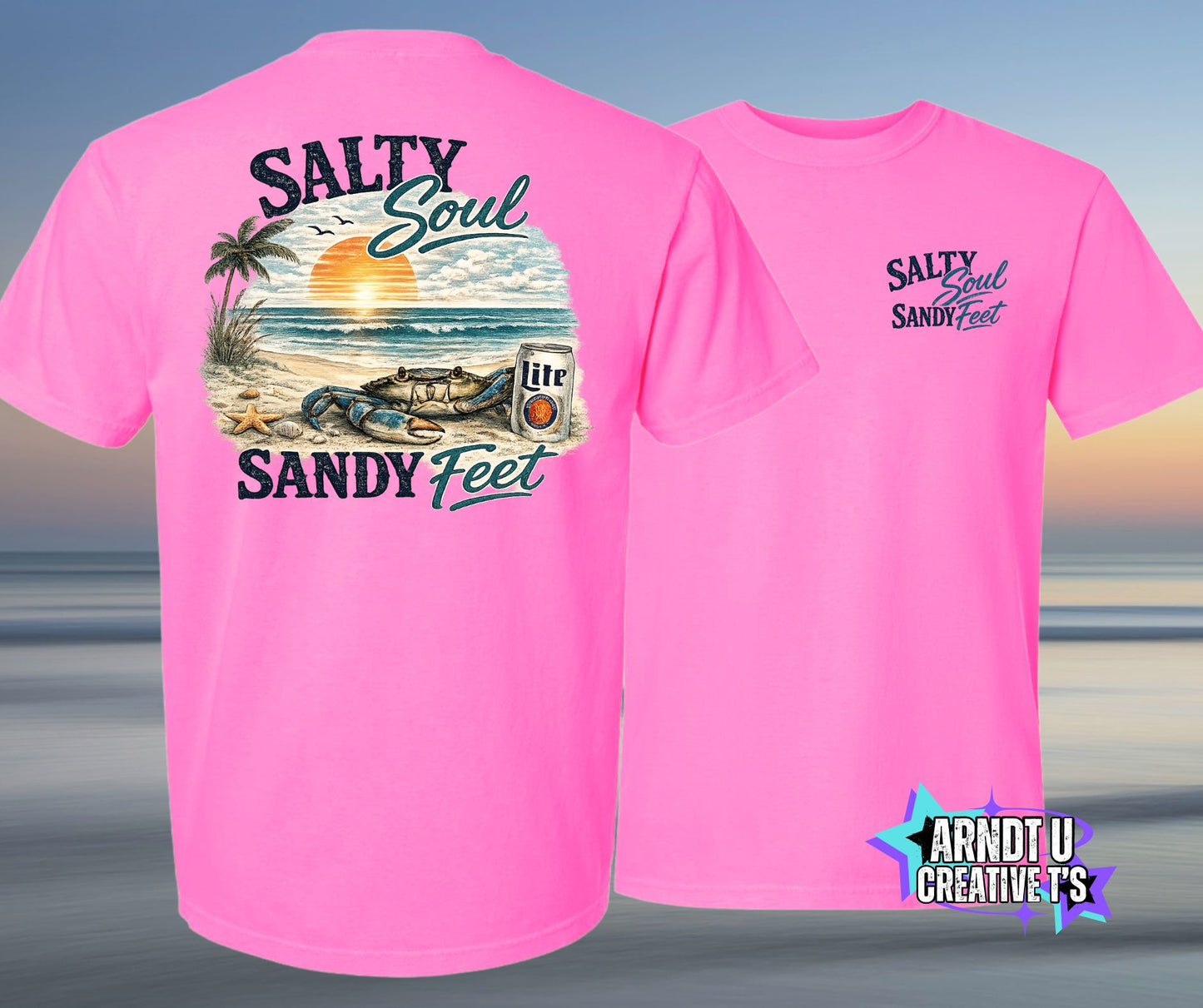 Salty Soul Sandy Feet Crabby With a ML