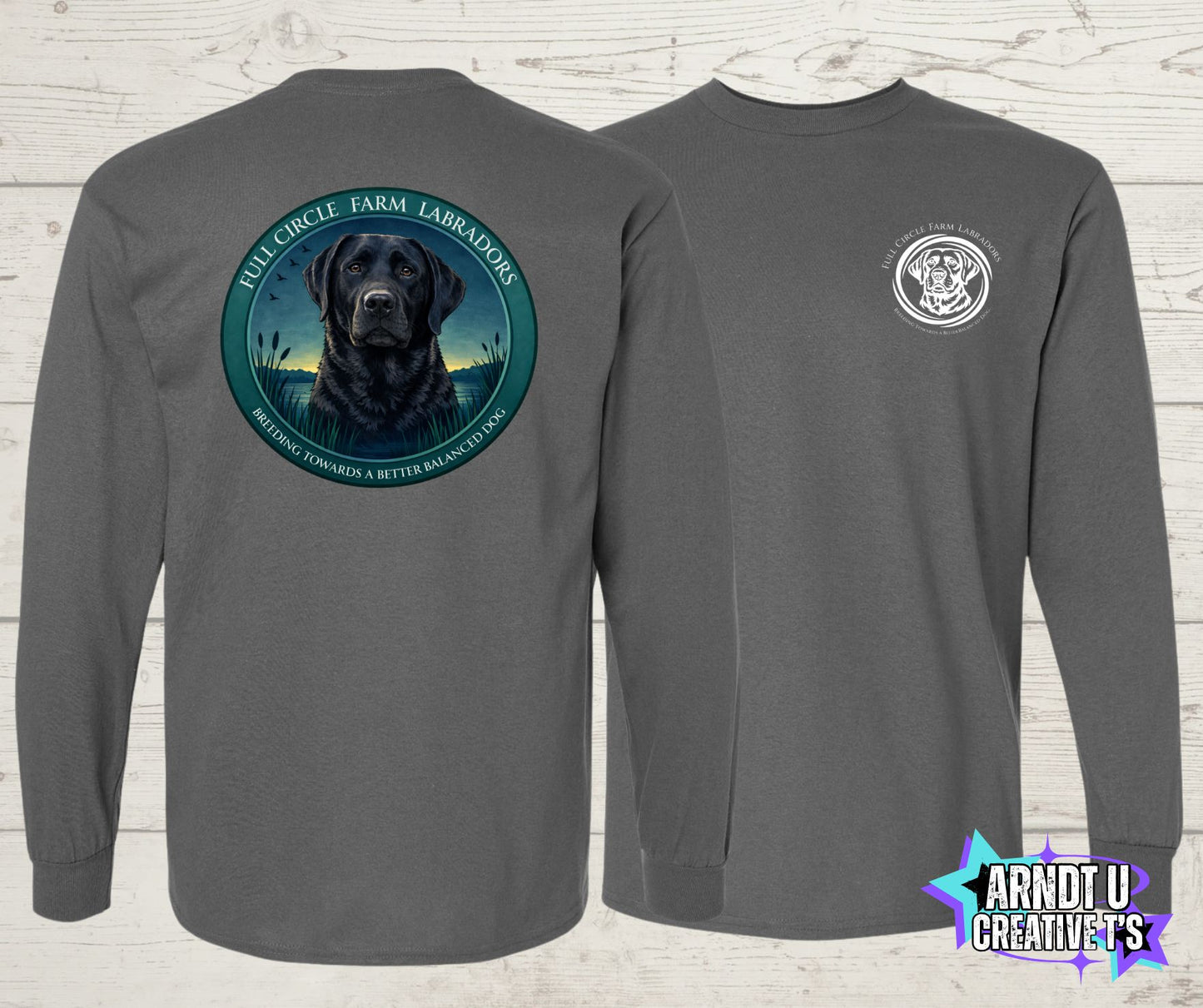 Full Circle Labradors Black Lab Long Sleeve