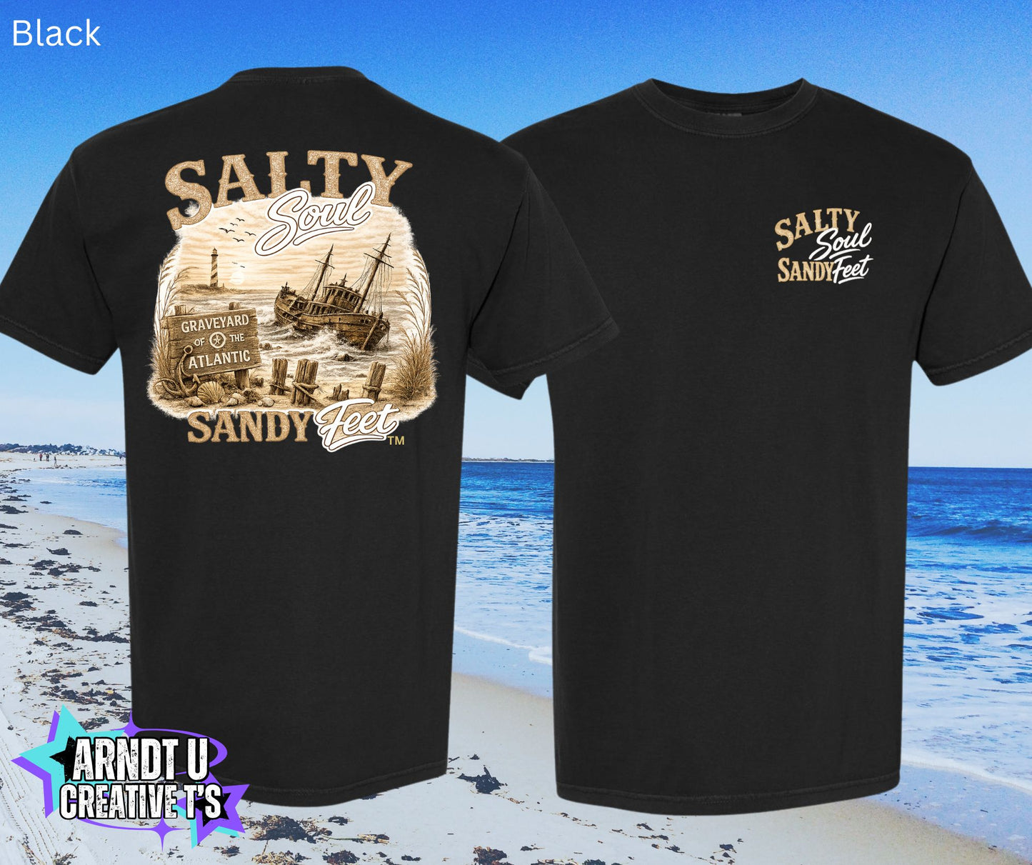 Salty Soul Sandy Feet Atlantic Graveyard