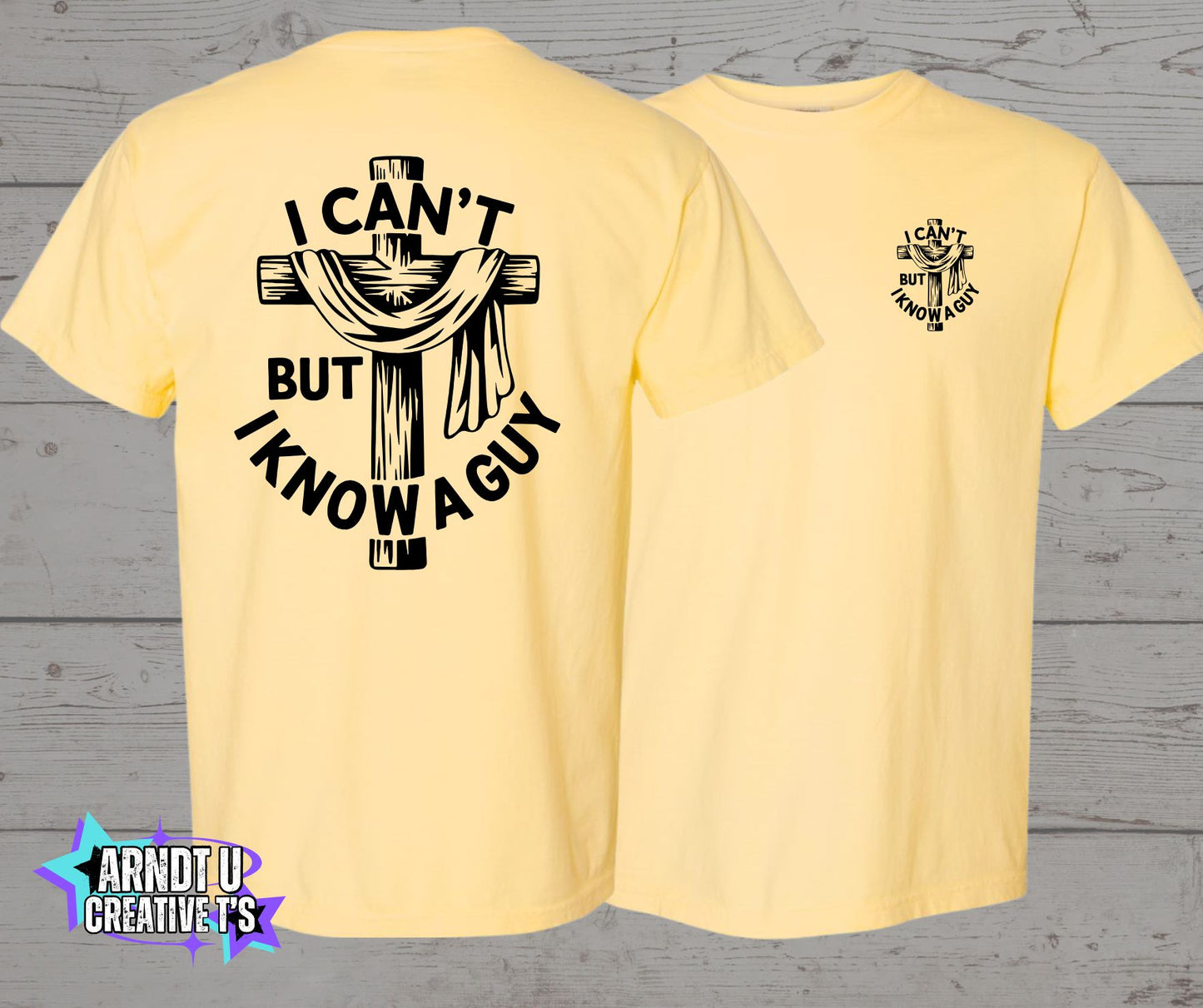 I Can't but I Know a Guy (Cross W/Sheet)