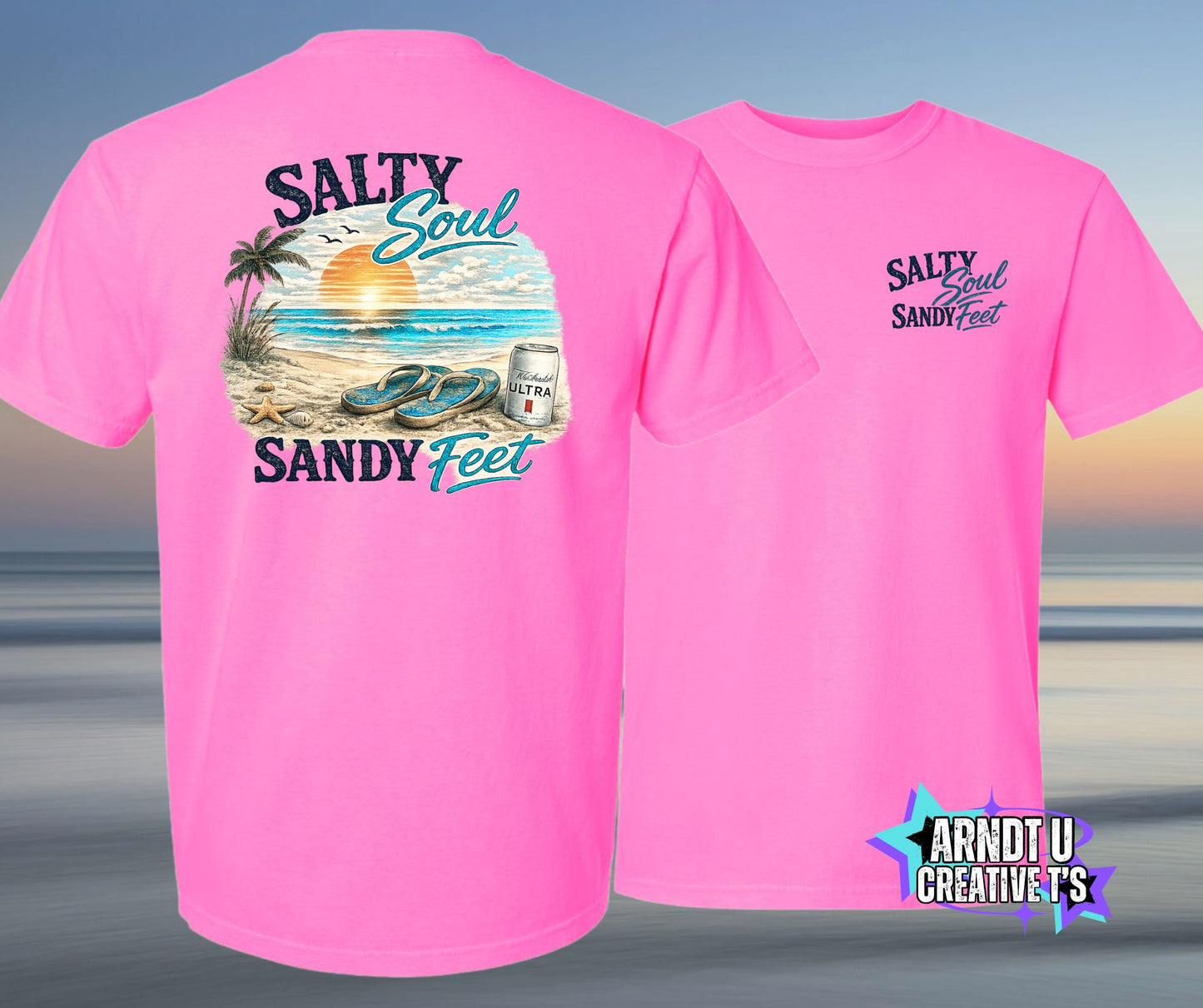 Salty Soul Sandy Feet Flips Flops & a MU