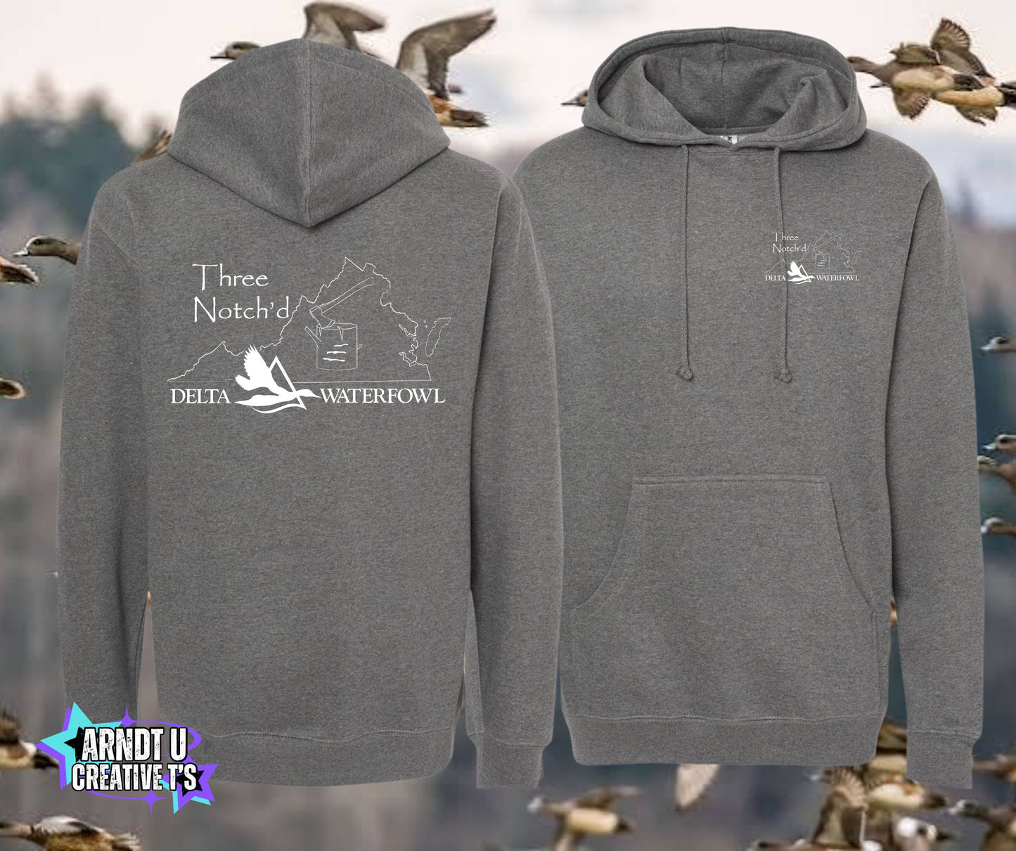 Three Notch'd Independent Trading Company Hoodies