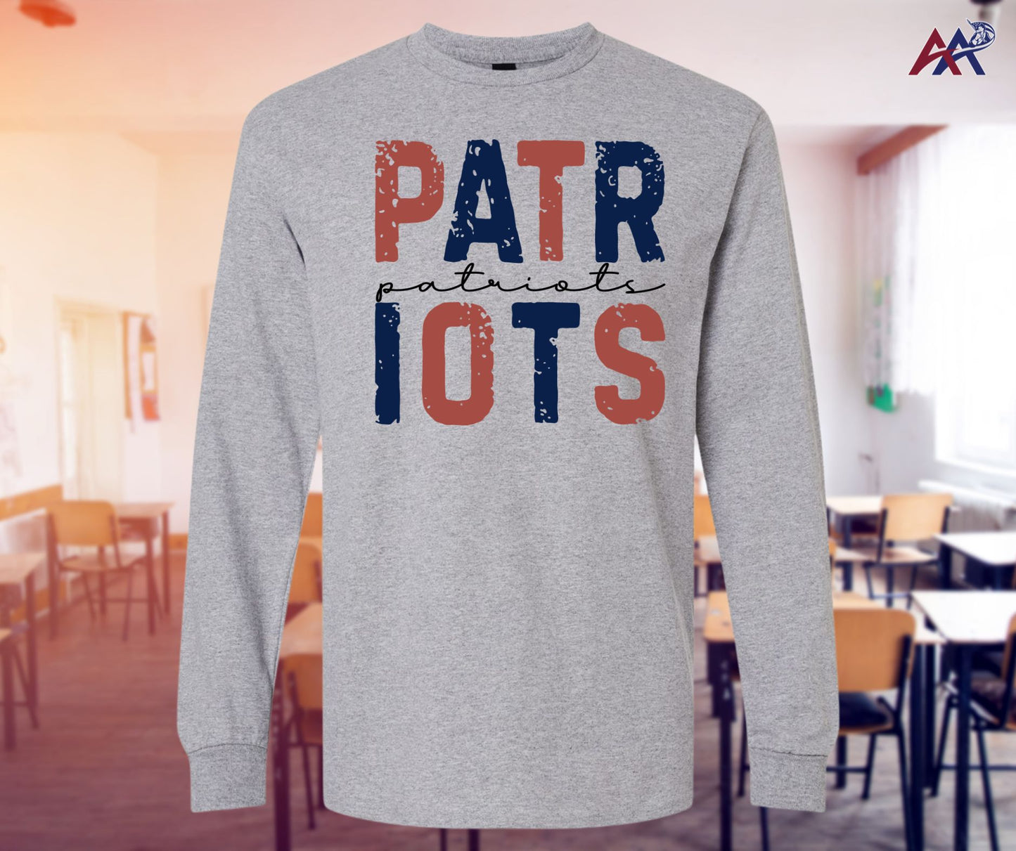 Patriots Block Letters Adult