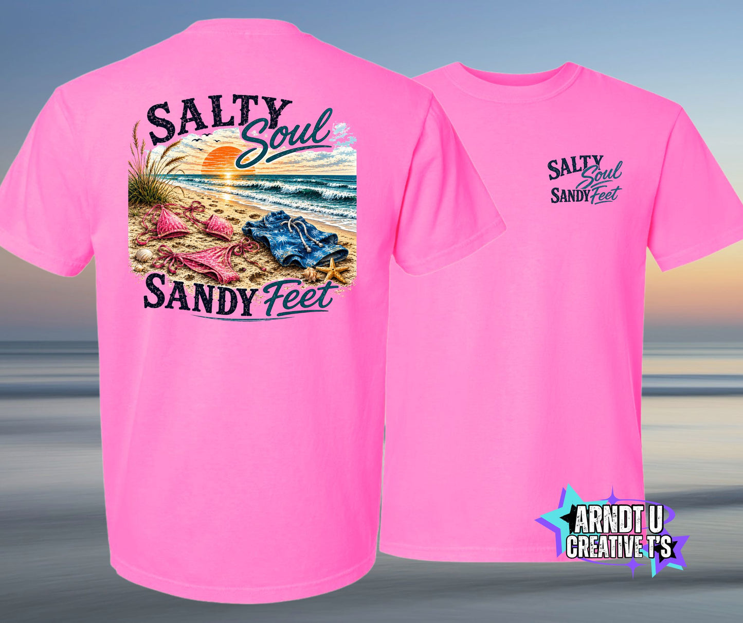 Salty Soul Sandy Feet Skinny Dipping