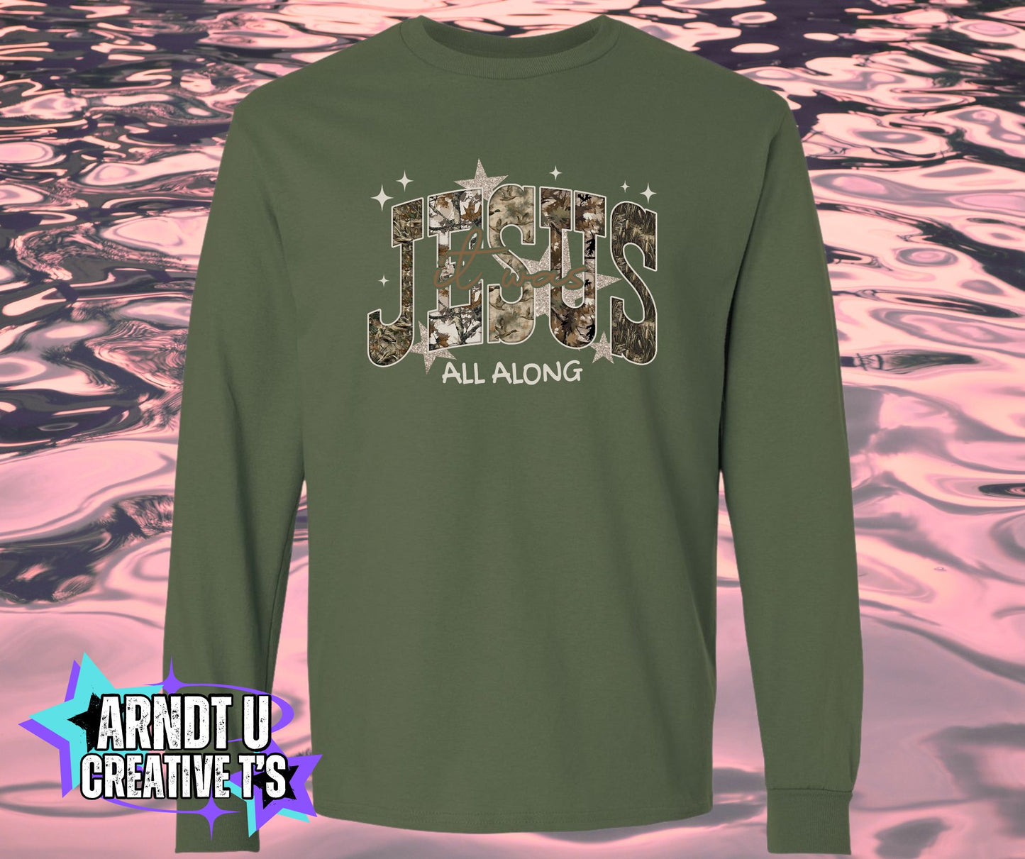 Jesus All Along Camo