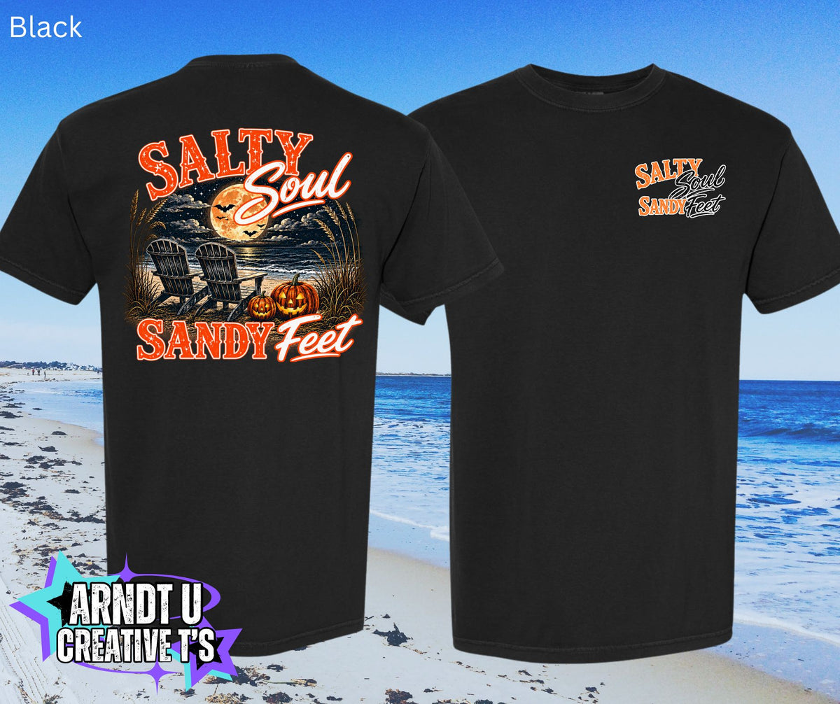 Salty Soul Sandy Feet Halloween on The Beach