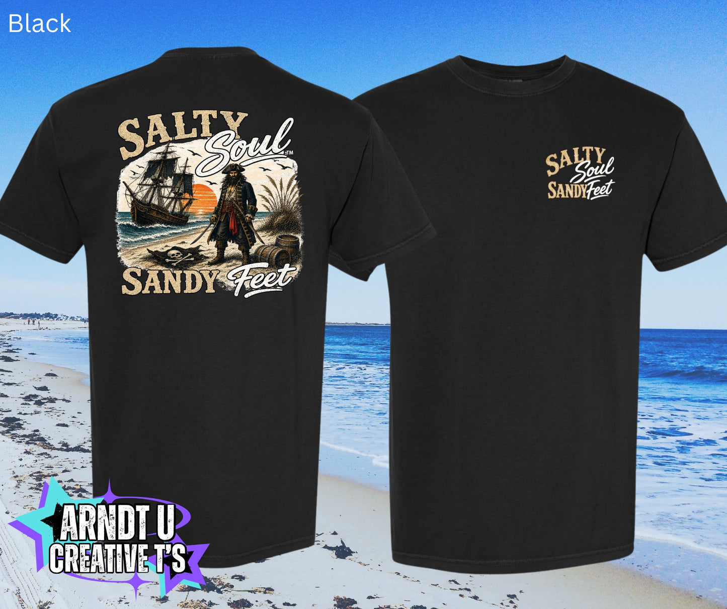 Salty Soul Sandy Feet Pirates