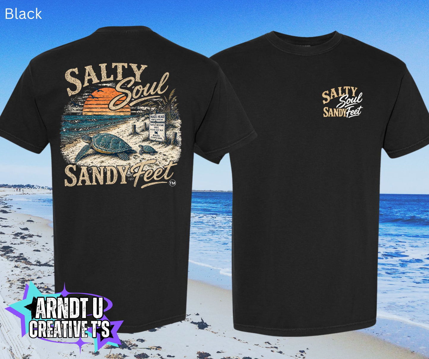 Salty Soul Sandy Feet Sea Turtles