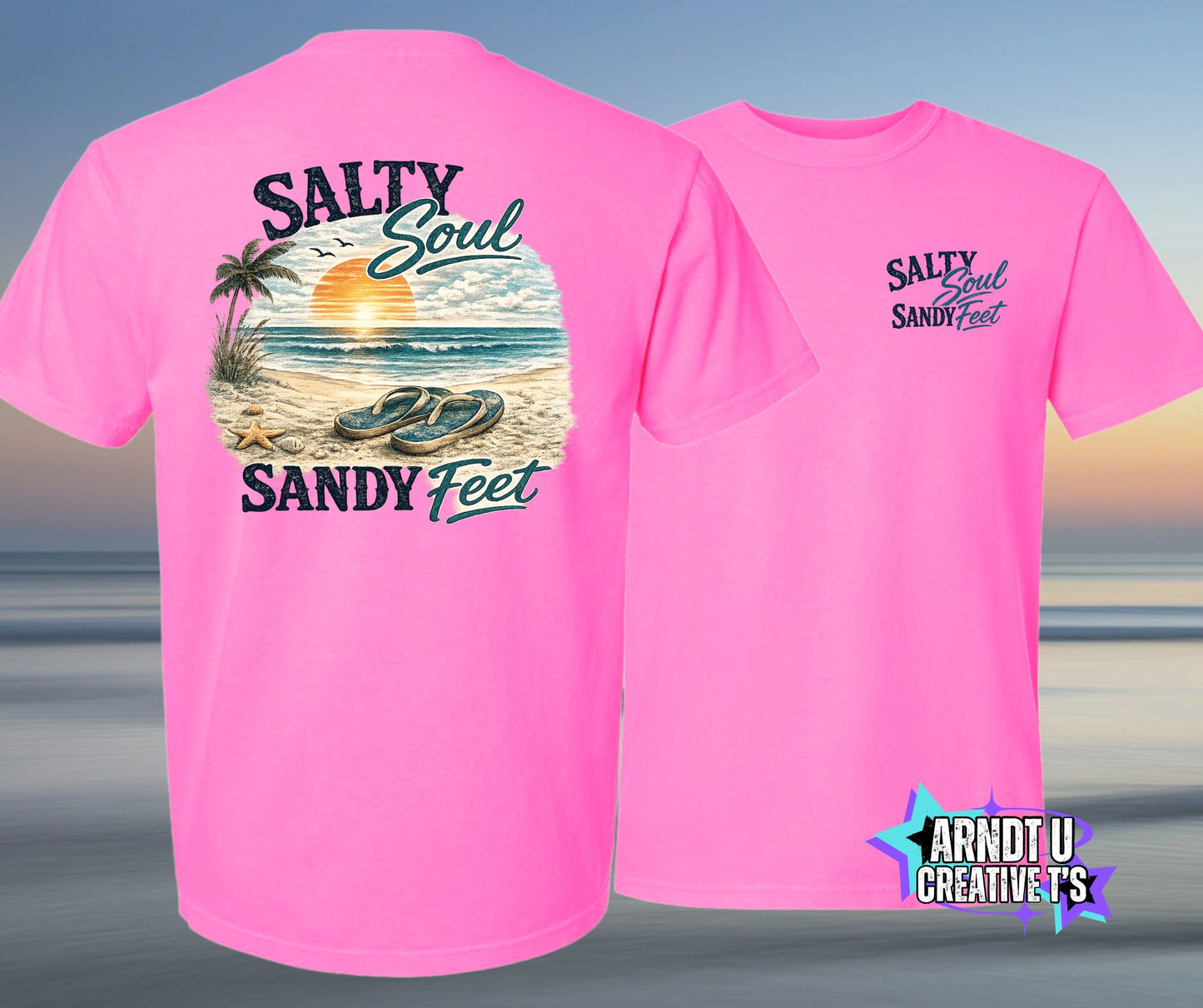 Salty Soul Sandy Feet Flip Flops