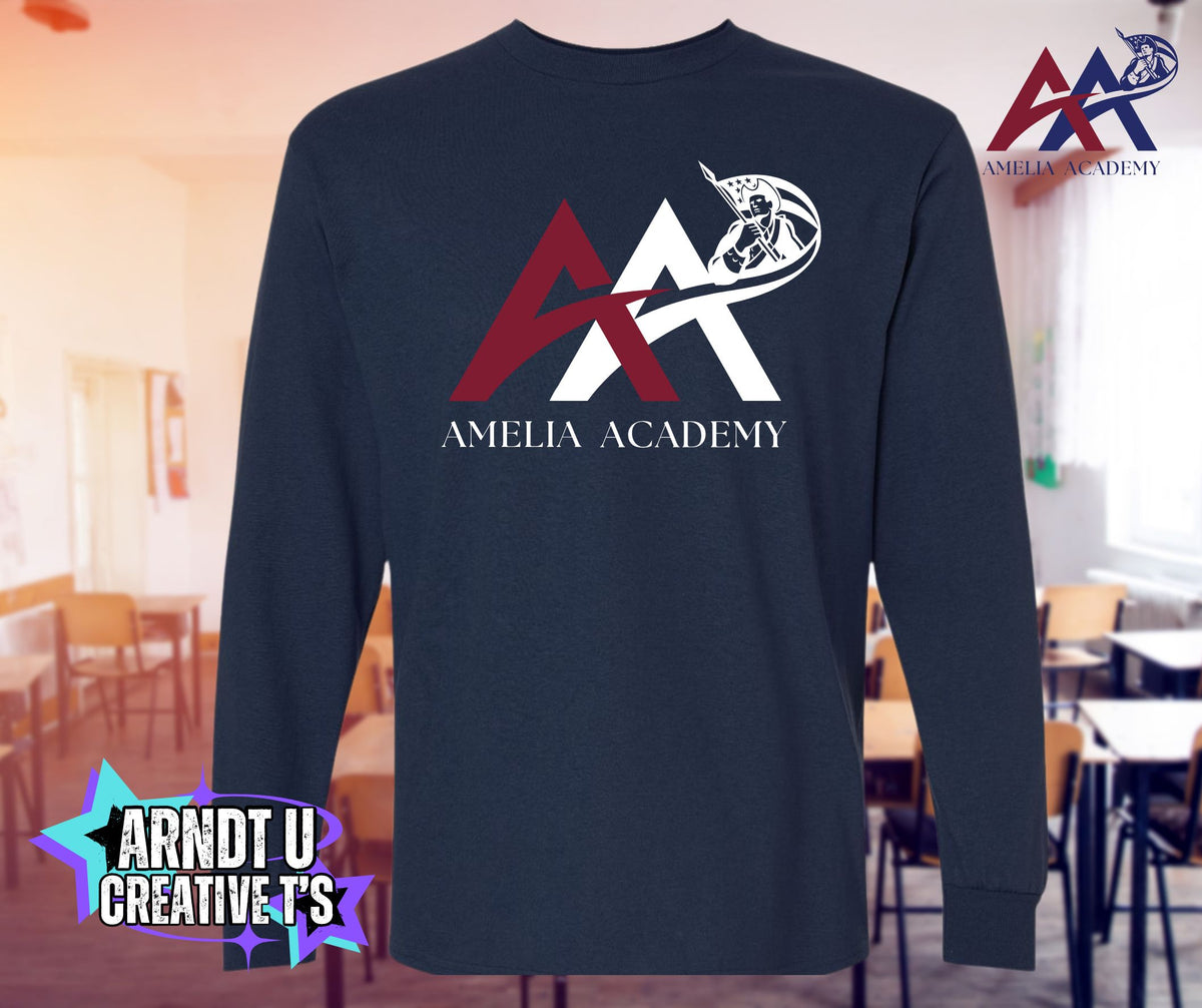 Amelia Academy Front Logo