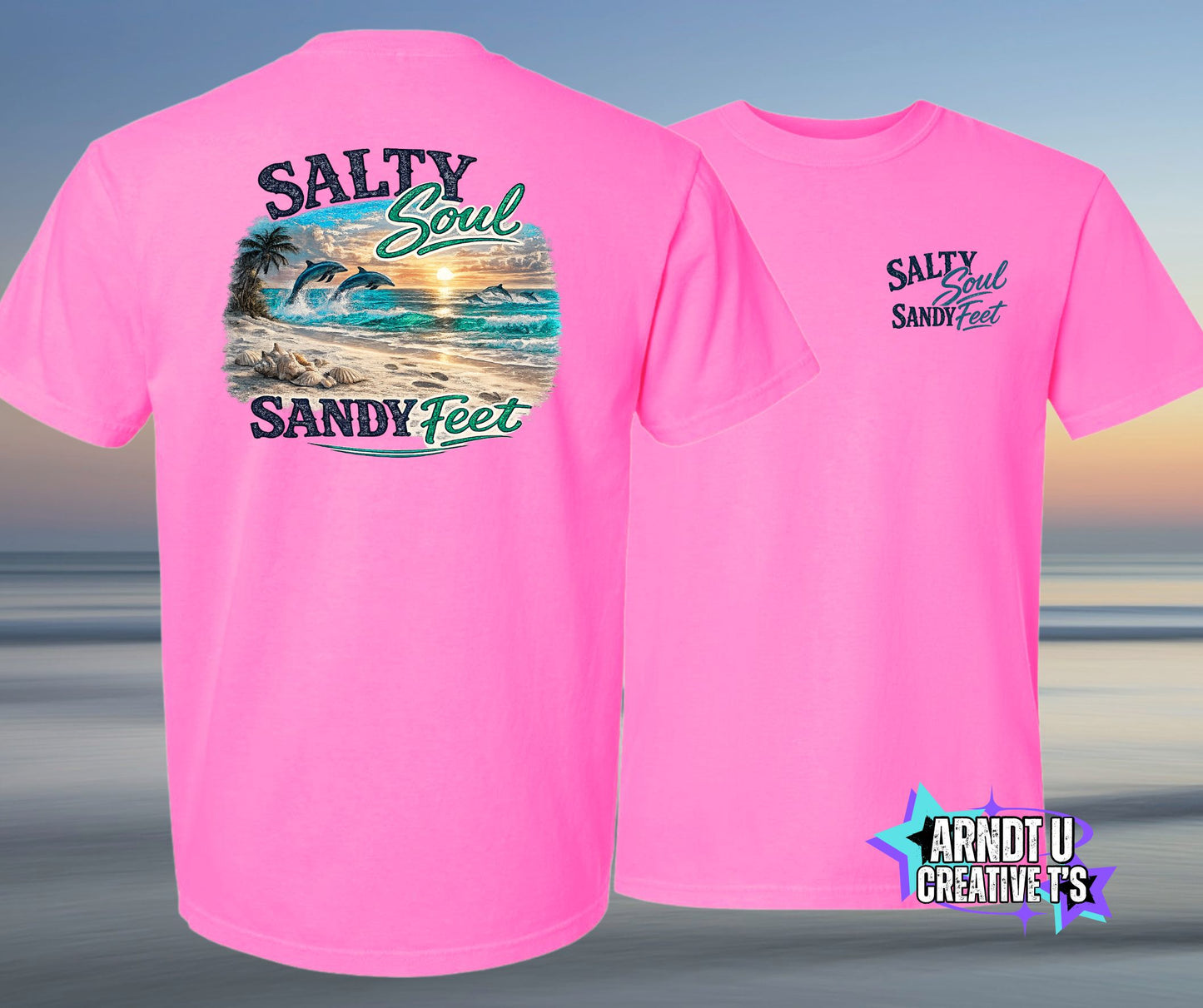 Salty Soul Sandy Feet Dolphins