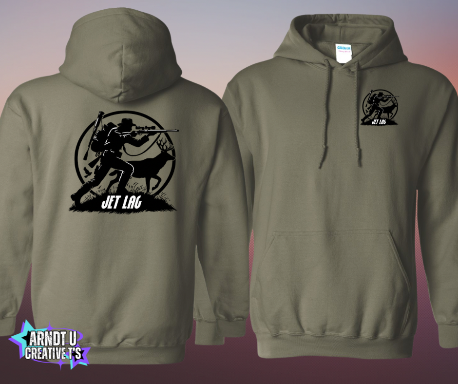 Jet Lag Gildan Hoodie