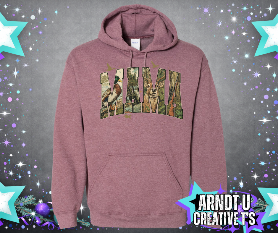Animal Camo Mama Sweatshirts