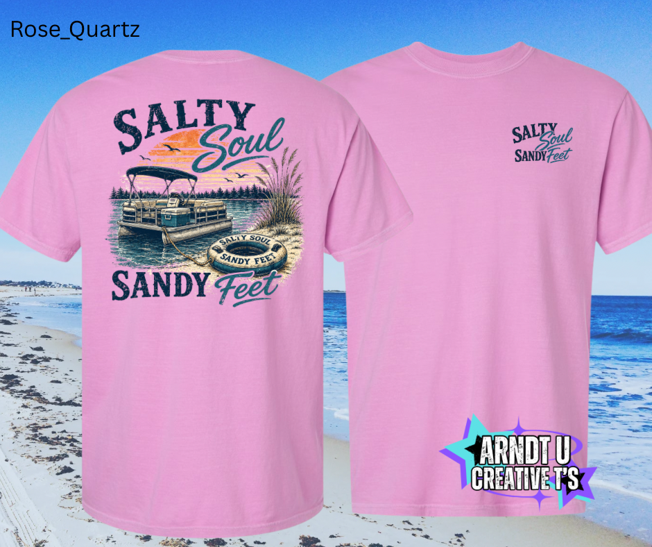 Salty Soul Sandy Feet Pontoon