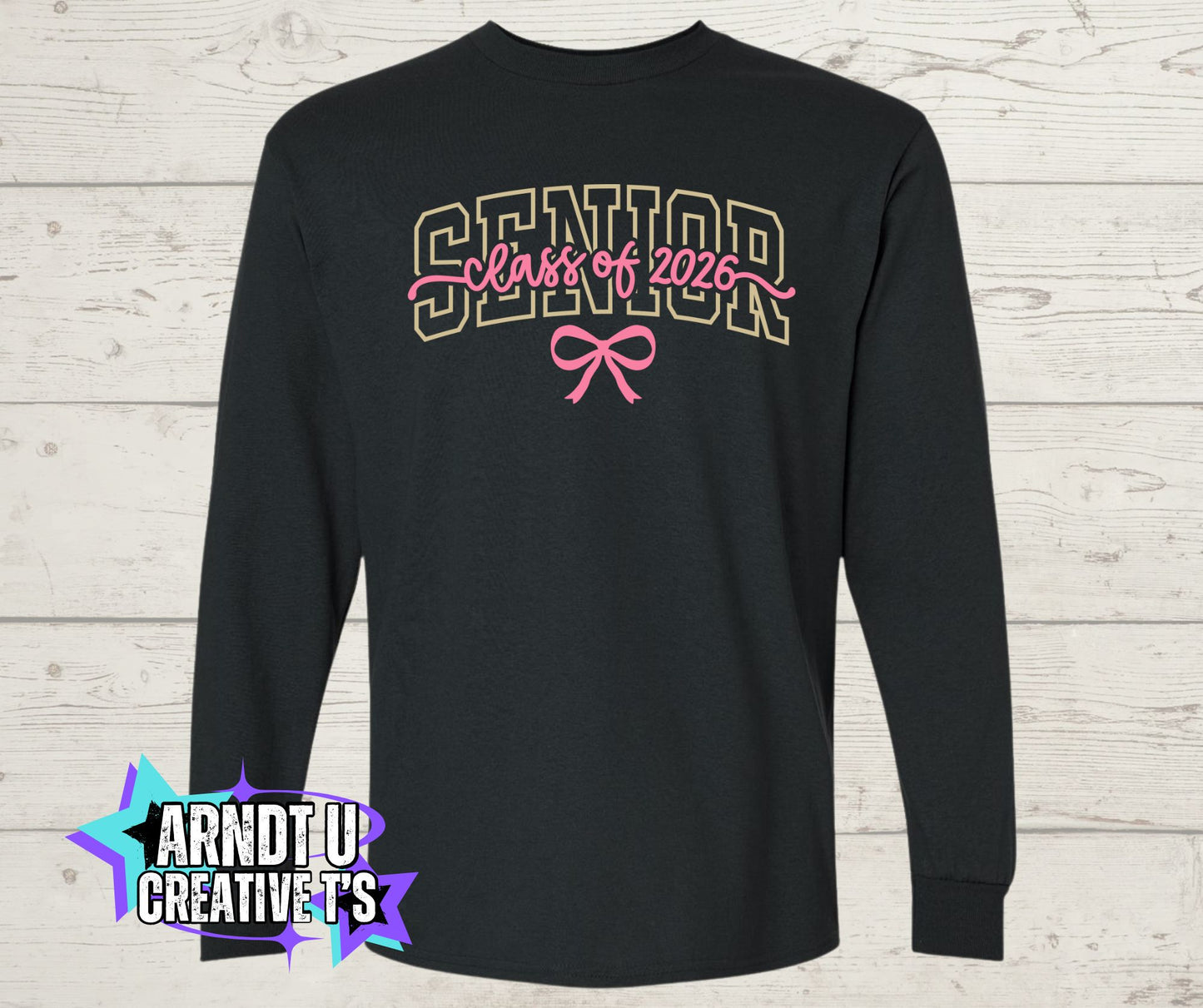 Senior 2026 with Pink Bow