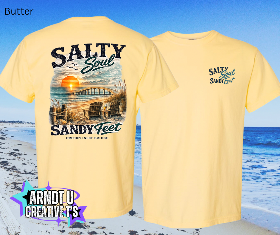 Salty Soul Sandy Feet Oregon Inlet
