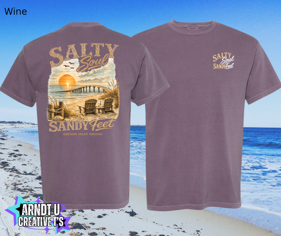 Salty Soul Sandy Feet Oregon Inlet