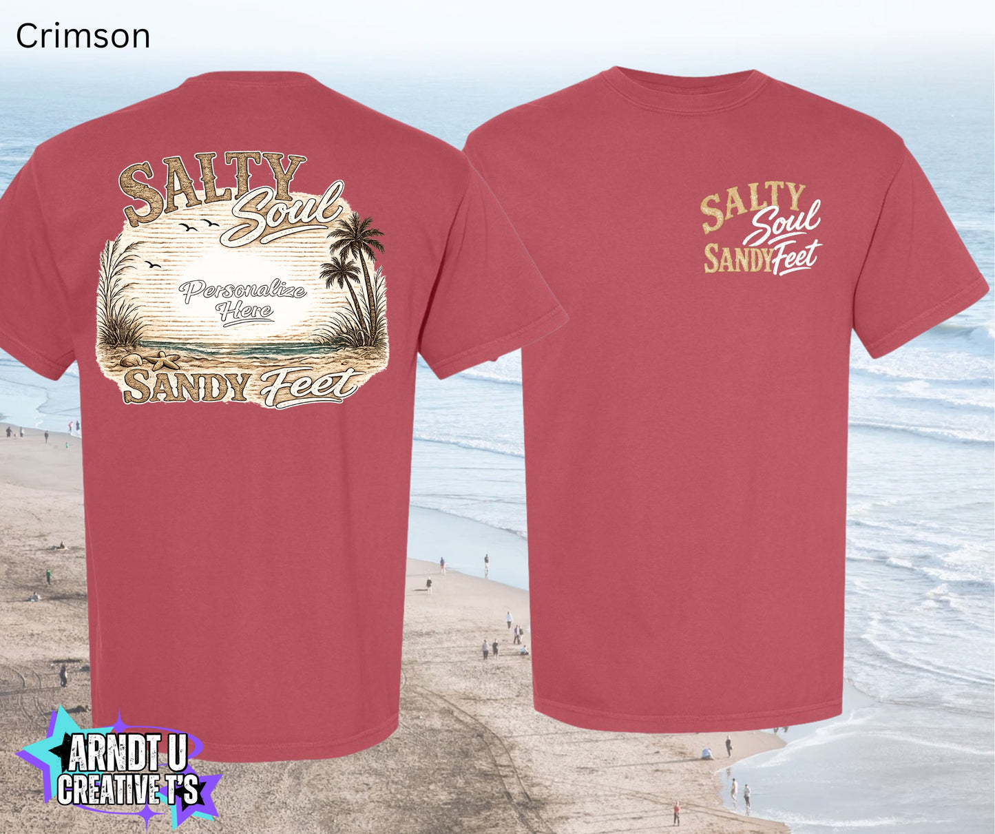 Salty Soul Sandy Personalized for YOU