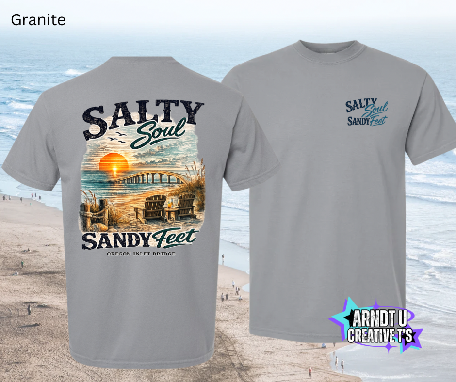 Salty Soul Sandy Feet Oregon Inlet
