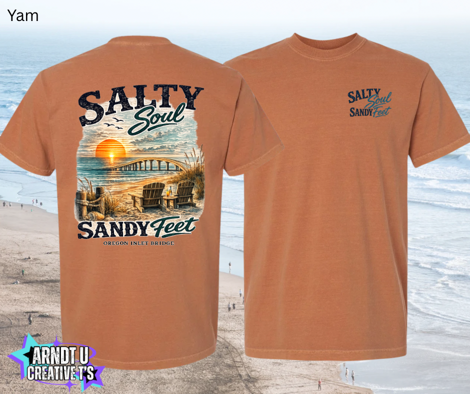 Salty Soul Sandy Feet Oregon Inlet