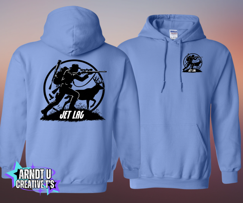 Jet Lag Gildan Hoodie
