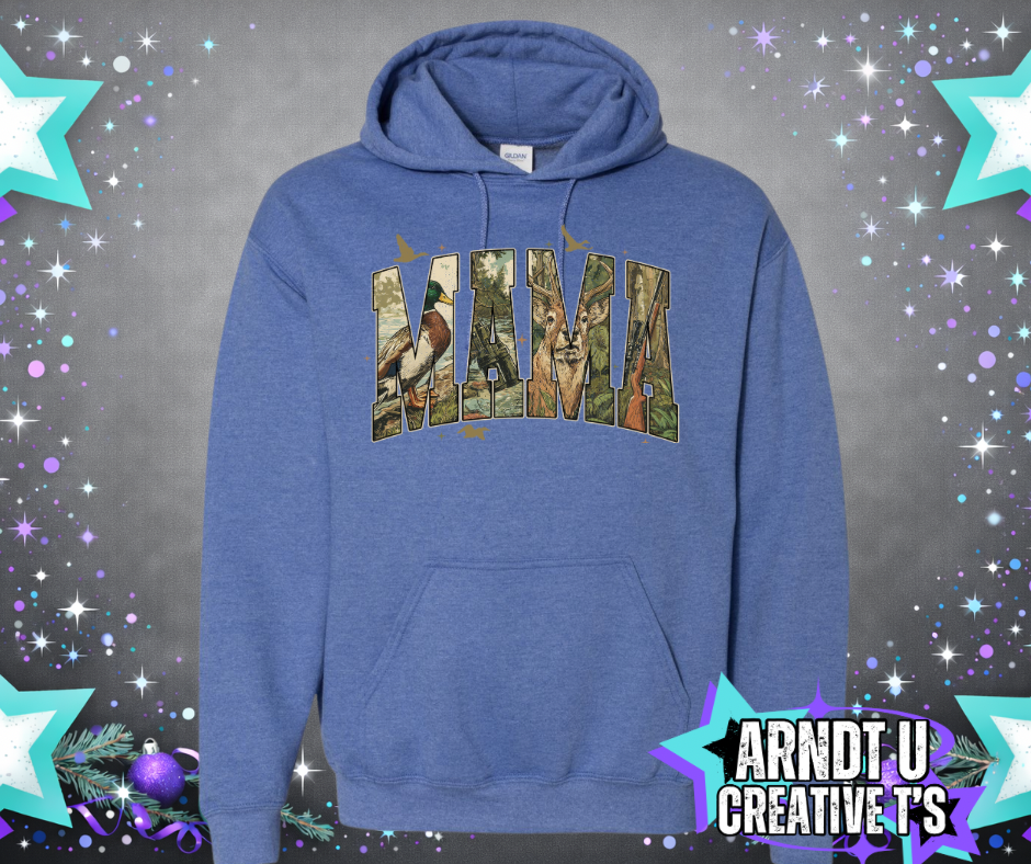 Animal Camo Mama Sweatshirts
