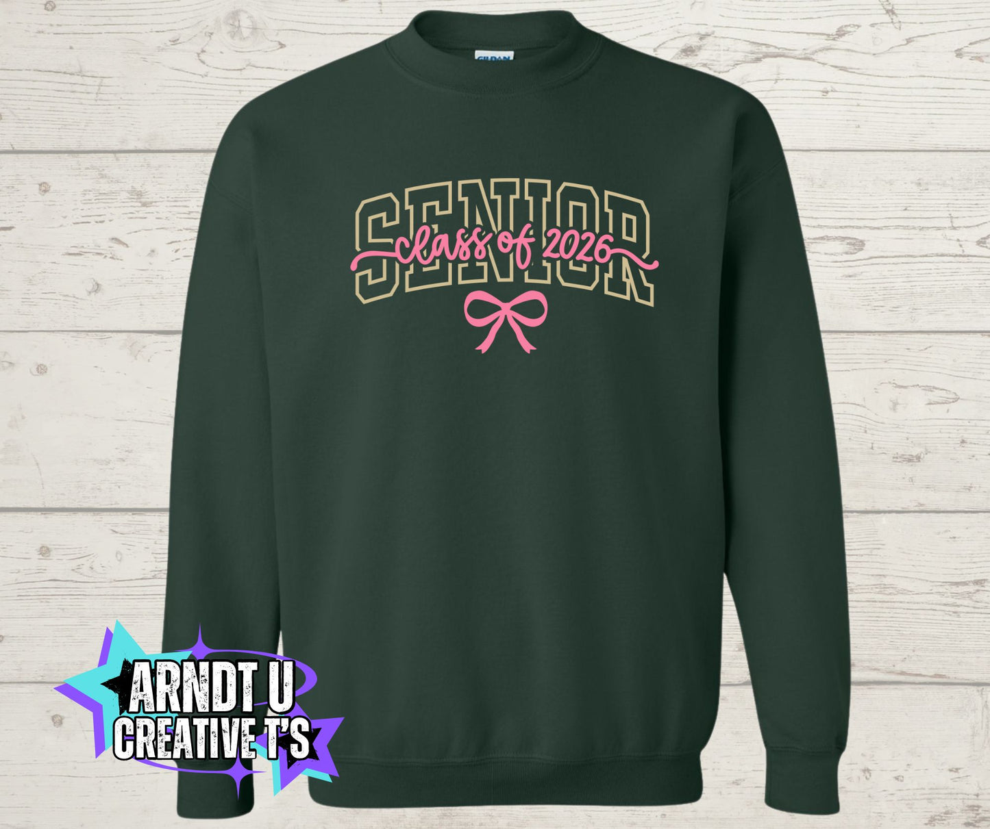 Senior 2026 with Pink Bow