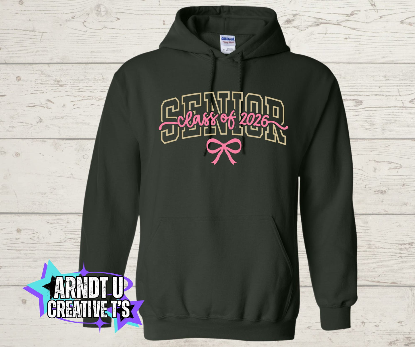 Senior 2026 with Pink Bow