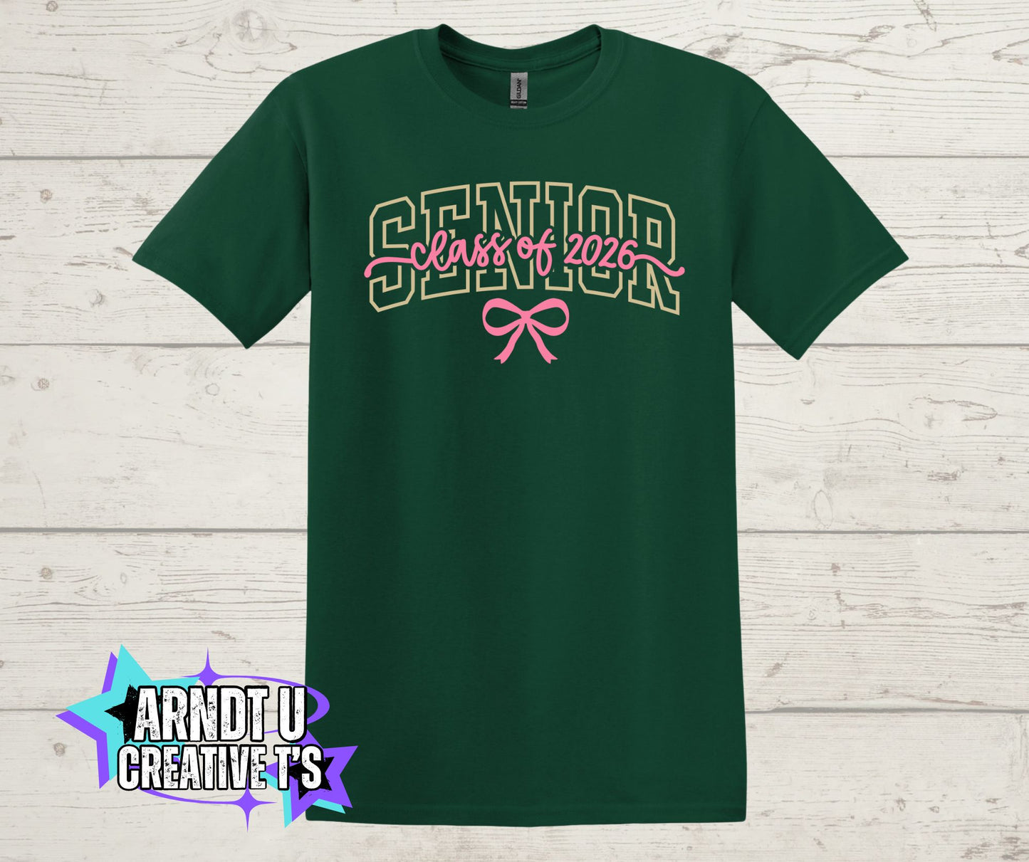 Senior 2026 with Pink Bow