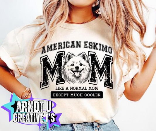 American Eskimo Mom