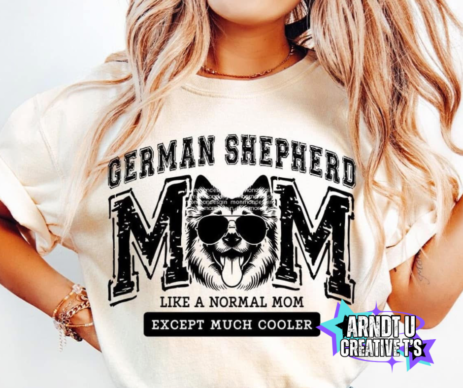 German Shepherd Mom