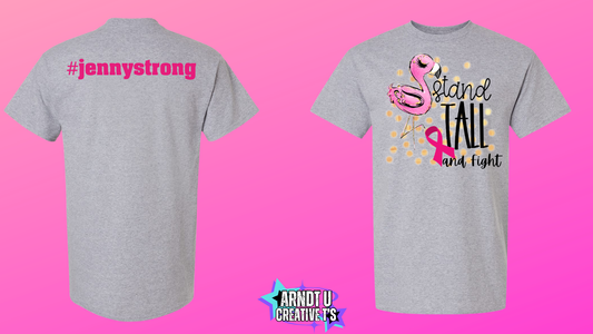 Stand Tall Against Cancer Short Sleeve