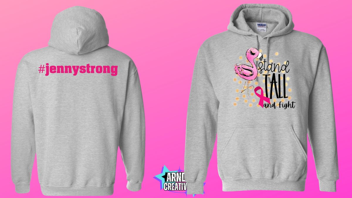 Stand Tall Against Cancer Hoodie