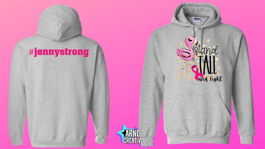 Stand Tall Against Cancer Hoodie