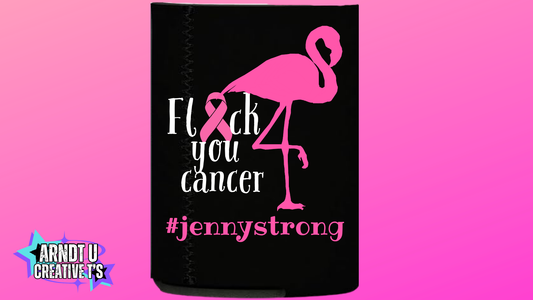 Flock Cancer Koozie