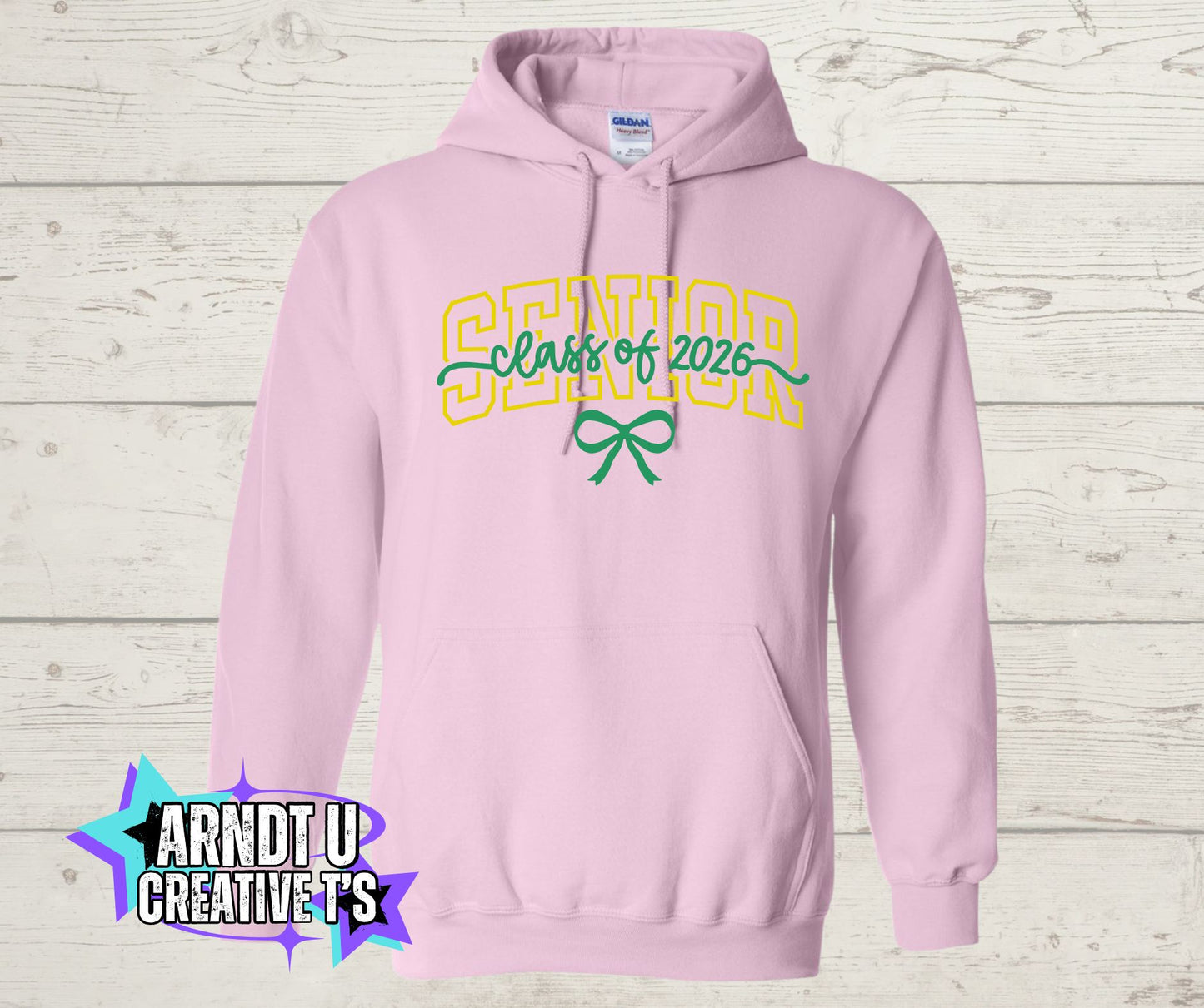 Senior 2026 with Green Bow