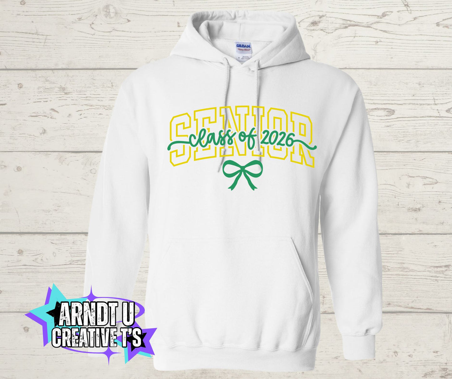 Senior 2026 with Green Bow