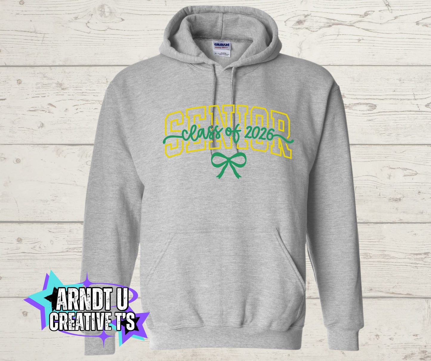 Senior 2026 with Green Bow